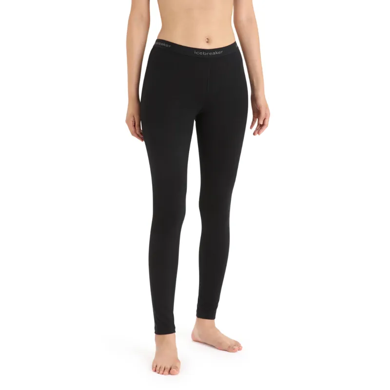 Icebreaker Women's 200 Oasis Leggings in Black